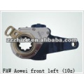 good quality FAW Aowei front axle left adjusting arm / bus parts